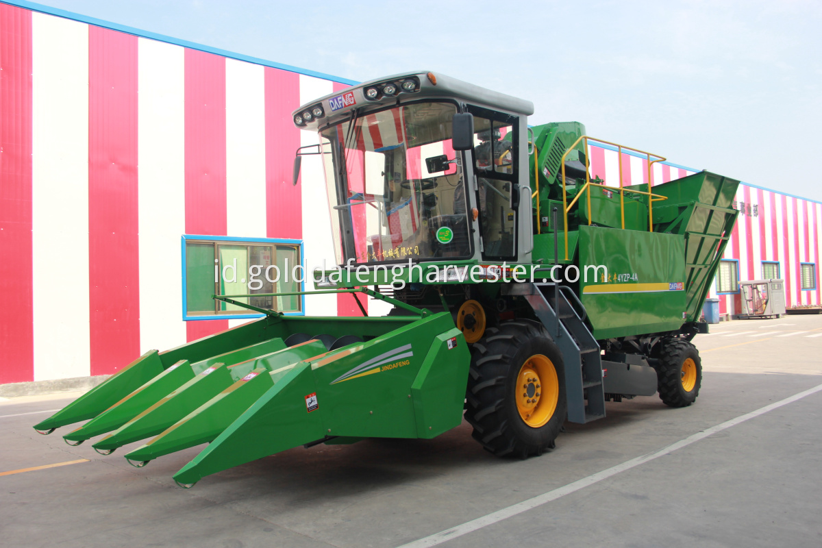 corn harvester details